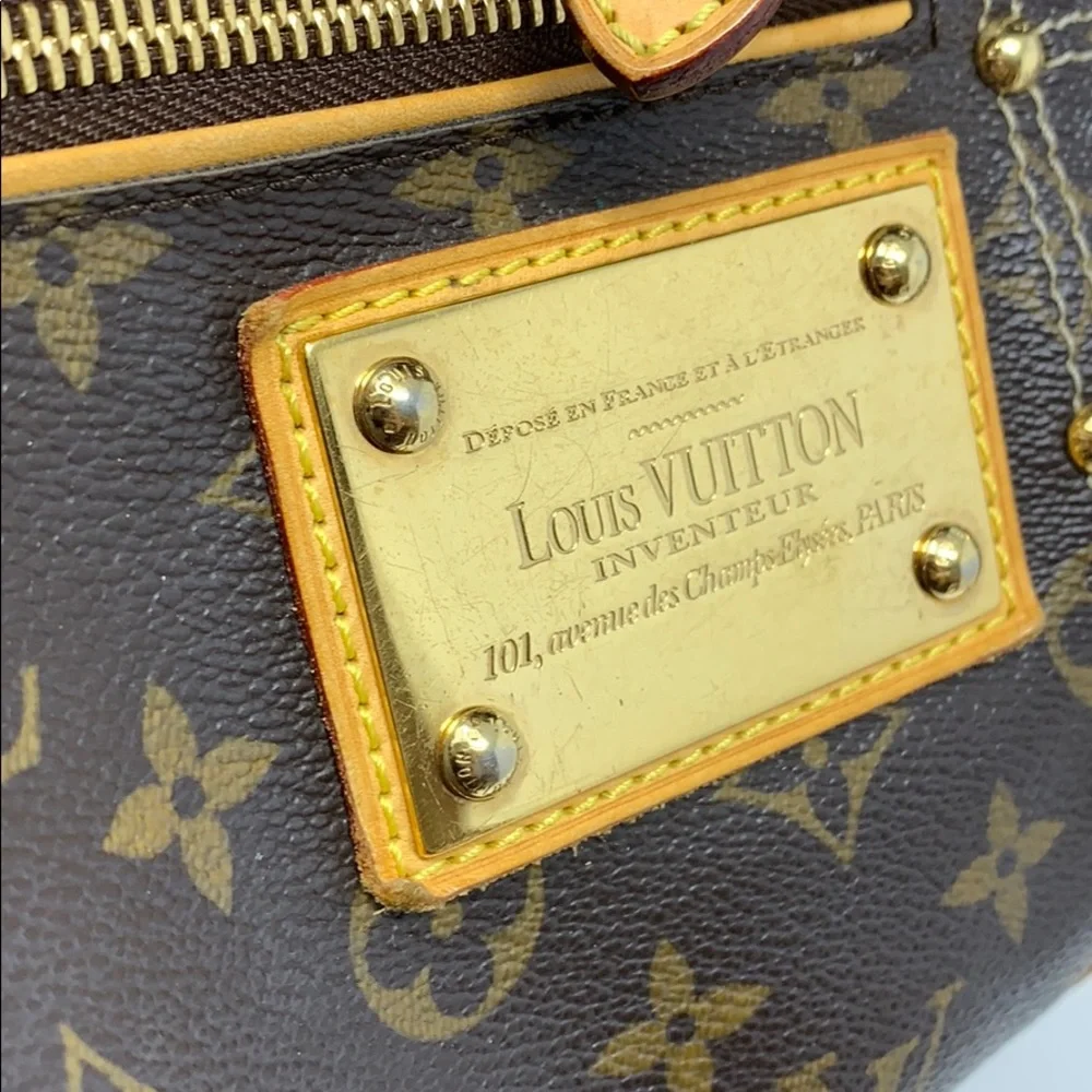 Authentic Louis Vuitton Rivet Shoulder Tote